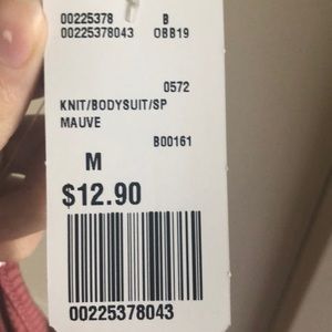 forever 21 pink v swoop body suit